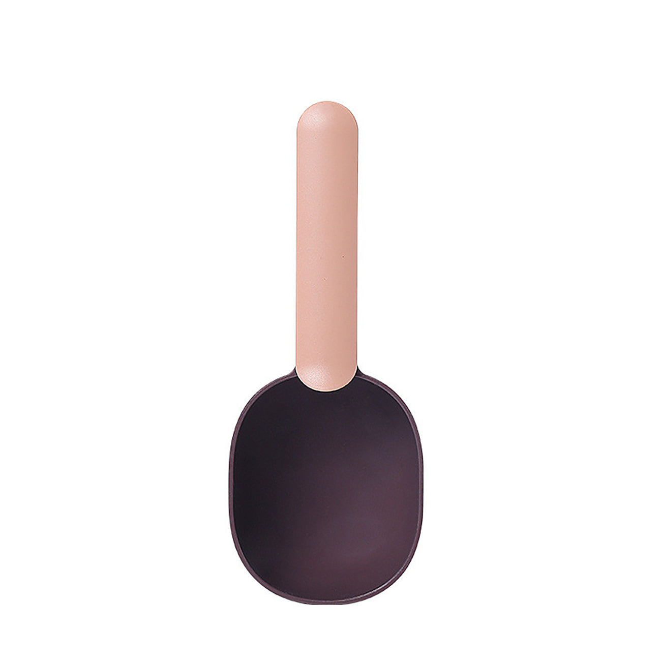 Ergonomic Pet Food Scoop with Clip Handle - Perfect for Cats, Puppies & Small Dogs - 1 Cup Measuring Spoon with Long Handle for Easy Feeding