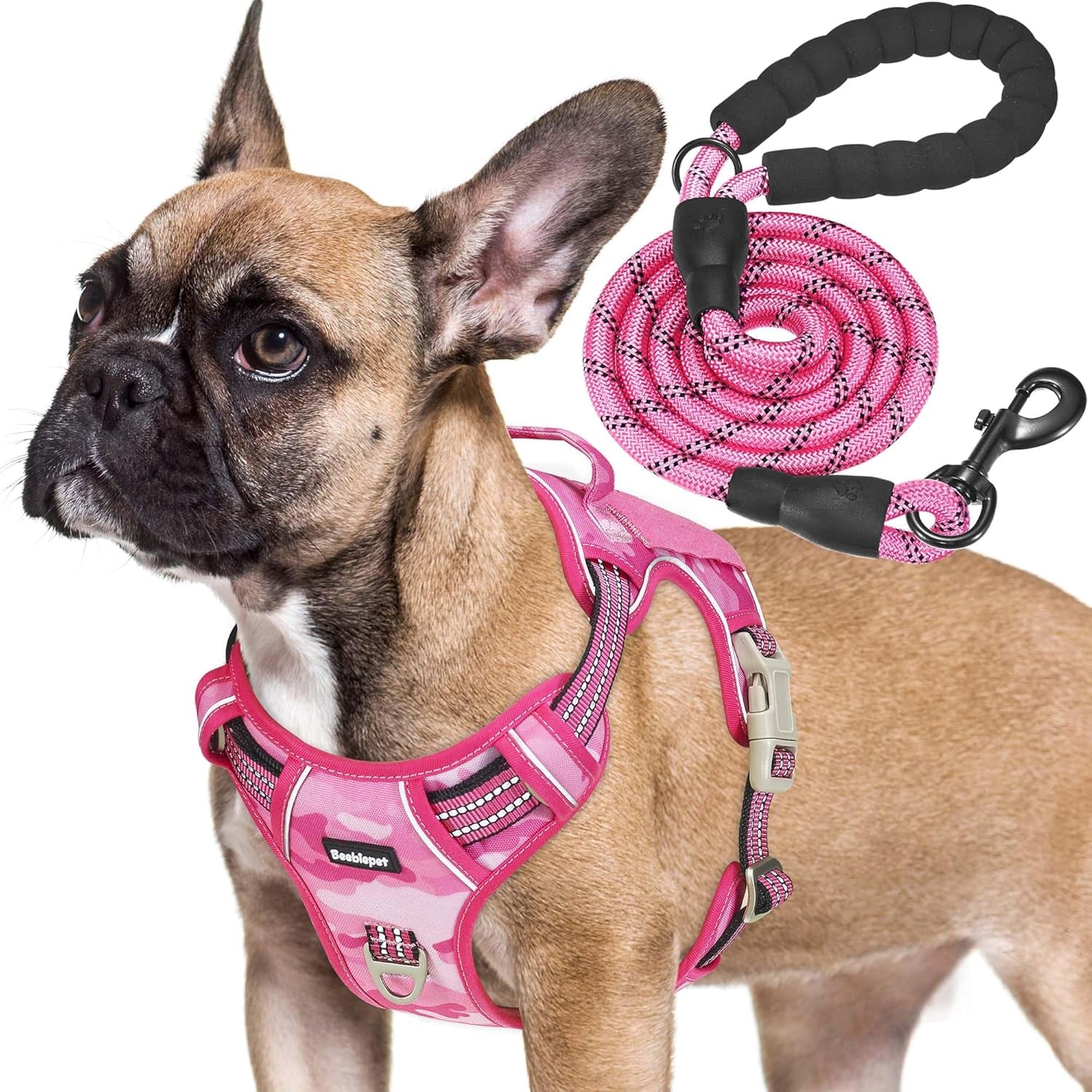 Unleash Adventure with Our Heavy Duty Tactical Dog Harness for Large Dogs! 🐾 No Pull, Adjustable, Reflective & Perfect for Training! 🖤 #K9 #DogLovers #PetGear