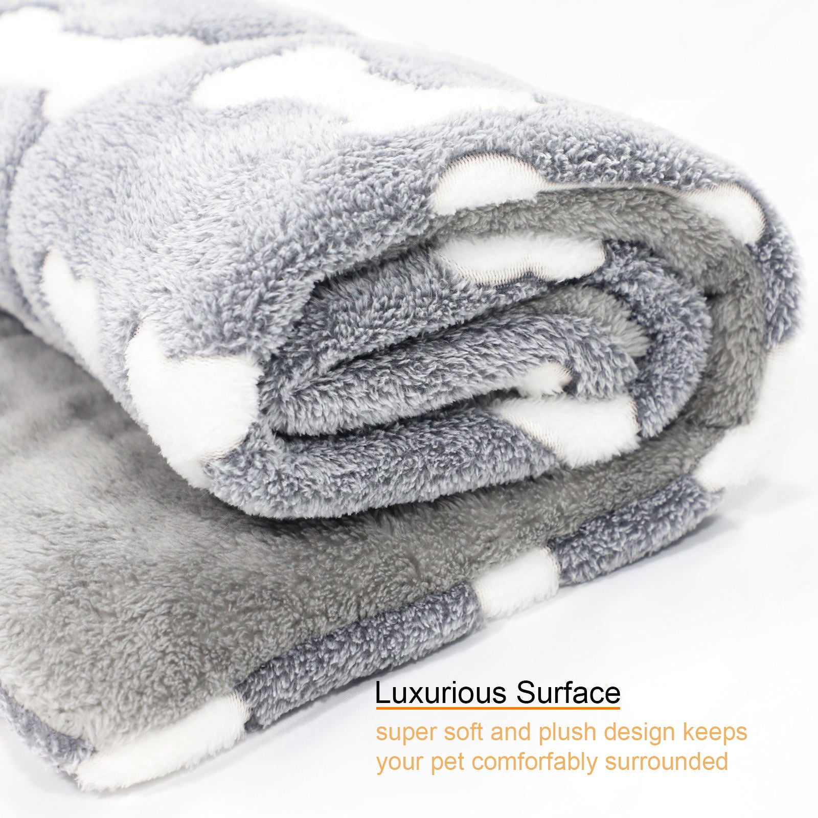 Cozy Self-Warming Pet Bed Mat - Washable, Reversible Fleece for Dogs & Cats
