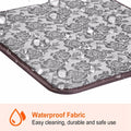 Cozy Pet Heating Pad with Waterproof Warm Blanket and Bite-Resistant Steel Rope Box