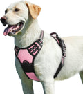 Say goodbye to pulling on walks! 🐾 Check out our comfy, adjustable dog harness for large pups! 🌟 Features reflective strips, a control handle, and no choke design. Perfect for your adventures together! 🐕✨ #DogLovers #PetGear #NoPullHarness