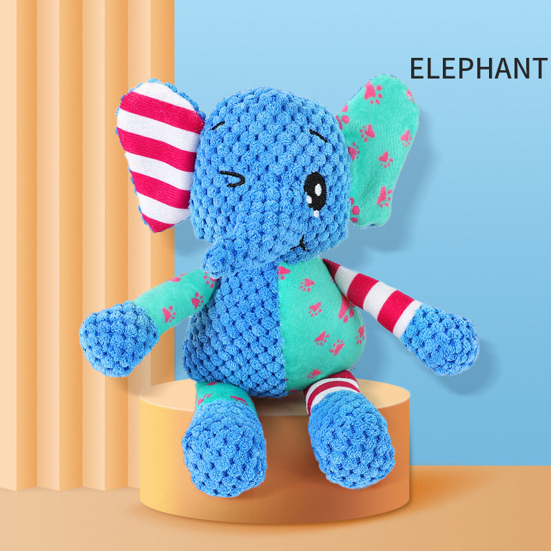 Interactive Dog Toys for Aggressive Chewers Dog Squeaky Toys Pet Grinding Teeth Plush Toy, Chewing Toy for Dog Interactive Supply Dog Toys Dog Toys for Aggressive Chewers