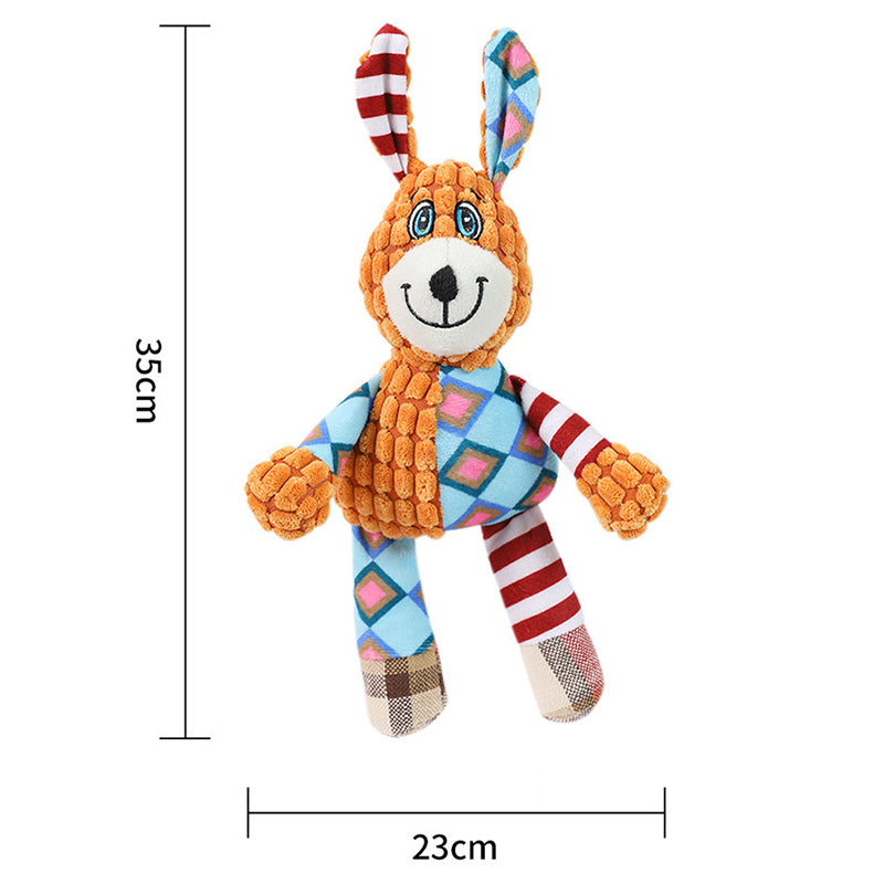 Interactive Dog Toys for Aggressive Chewers Dog Squeaky Toys Pet Grinding Teeth Plush Toy, Chewing Toy for Dog Interactive Supply Dog Toys Dog Toys for Aggressive Chewers