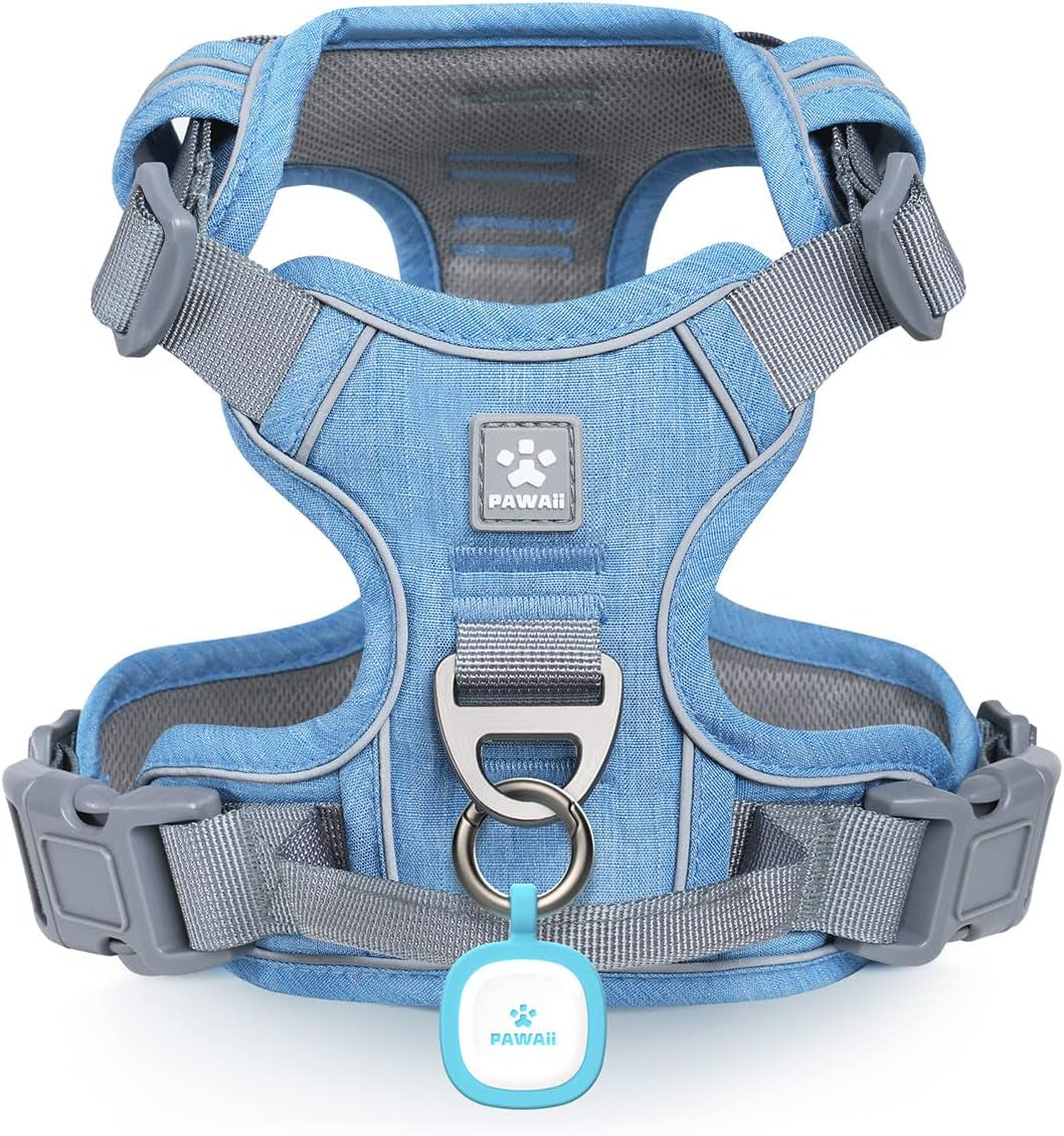 Say goodbye to pulling! 🐾 Check out our No Pull Dog Harness with a comfy, adjustable fit, reflective strips for safety, and a handy control handle. Perfect for your small pup! 🐶✨ #DogLovers #PetSafety