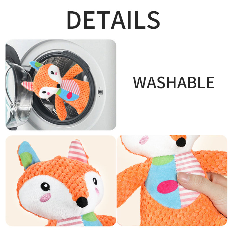 Interactive Dog Toys for Aggressive Chewers Dog Squeaky Toys Pet Grinding Teeth Plush Toy, Chewing Toy for Dog Interactive Supply Dog Toys Dog Toys for Aggressive Chewers