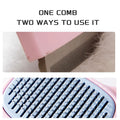 Ultimate Pet Grooming Brush - De-Shedding Tool for Large Dogs & Cats, Reduces Shedding for All Hair Types!