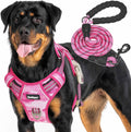 Unleash Adventure with Our Heavy Duty Tactical Dog Harness for Large Dogs! 🐾 No Pull, Adjustable, Reflective & Perfect for Training! 🖤 #K9 #DogLovers #PetGear