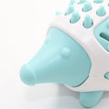 Phedgehog Shape Dog Toy Leaking Food Toys for Small Large Dogs Cat Chewing Toys Pet Tooth Cleaning Indestructible Puppy Toys Ball Molar Tooth Cleaning Stick
