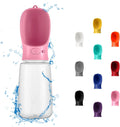Portable Dog Water Bottle, 12 OZ, Leak Proof Puppy Water Dispenser with Drinking Feeder for Pets Outdoor Walking, Hiking, Travel, Food Grade Plastic