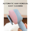Ultimate Pet Grooming Brush - De-Shedding Tool for Large Dogs & Cats, Reduces Shedding for All Hair Types!